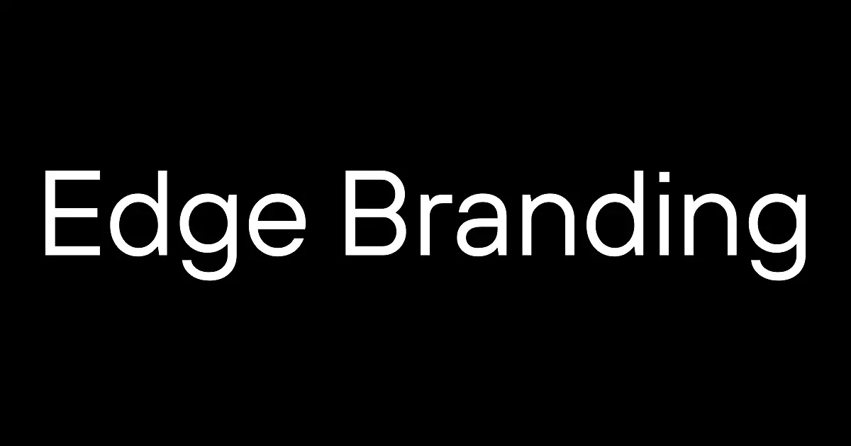 Edge Branding hero